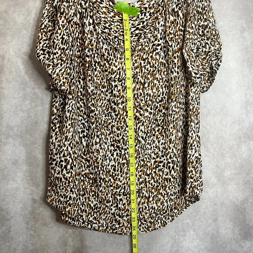 Women's printed blouse size m - Picture 4 of 6